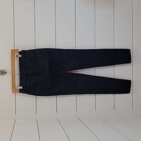American Eagle Outfitters size 2 dark blue denim hi-rise jeggings - Picture 3 of 7